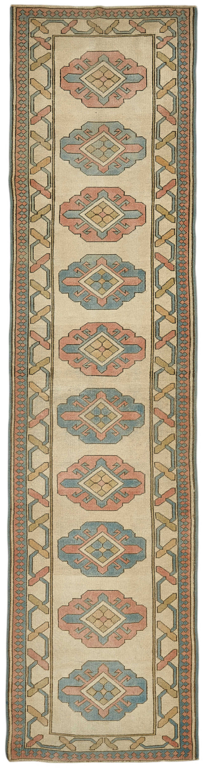 3x12 Beige Anatolian Runner Rug - 49966