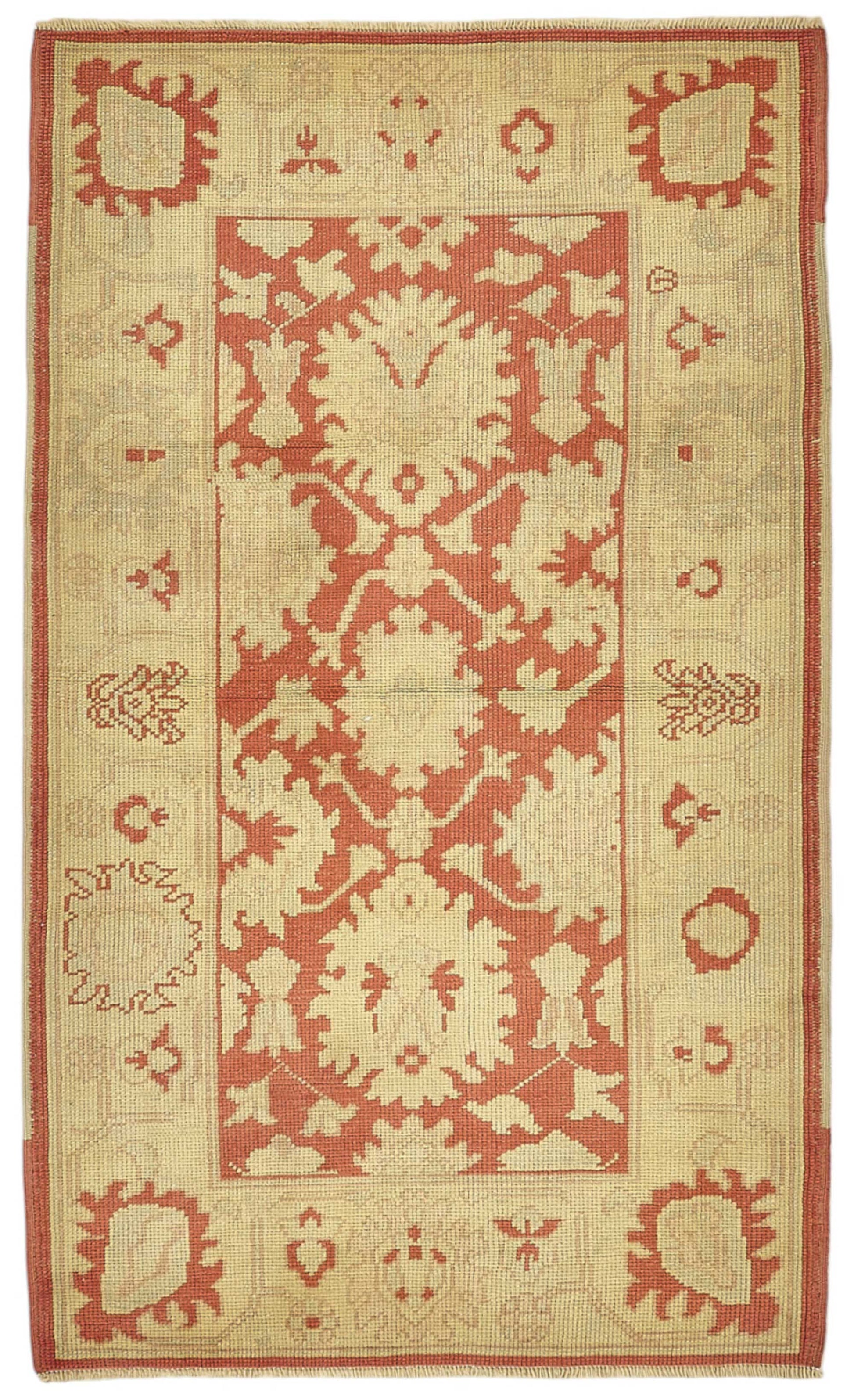 3x5 Beige Small Oriental Rug - 49967