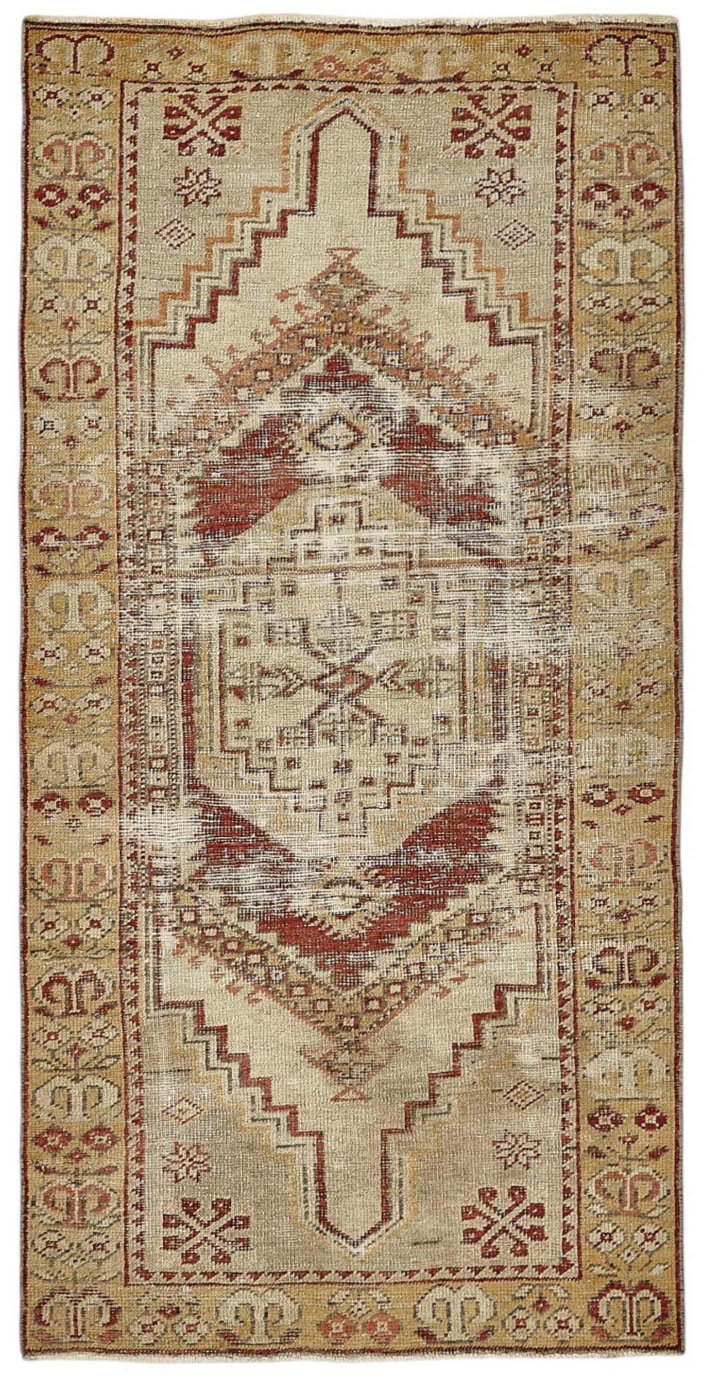 3x6 Beige Small Oriental Rug - 49968