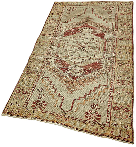 3x6 Beige Small Oriental Rug - 49968