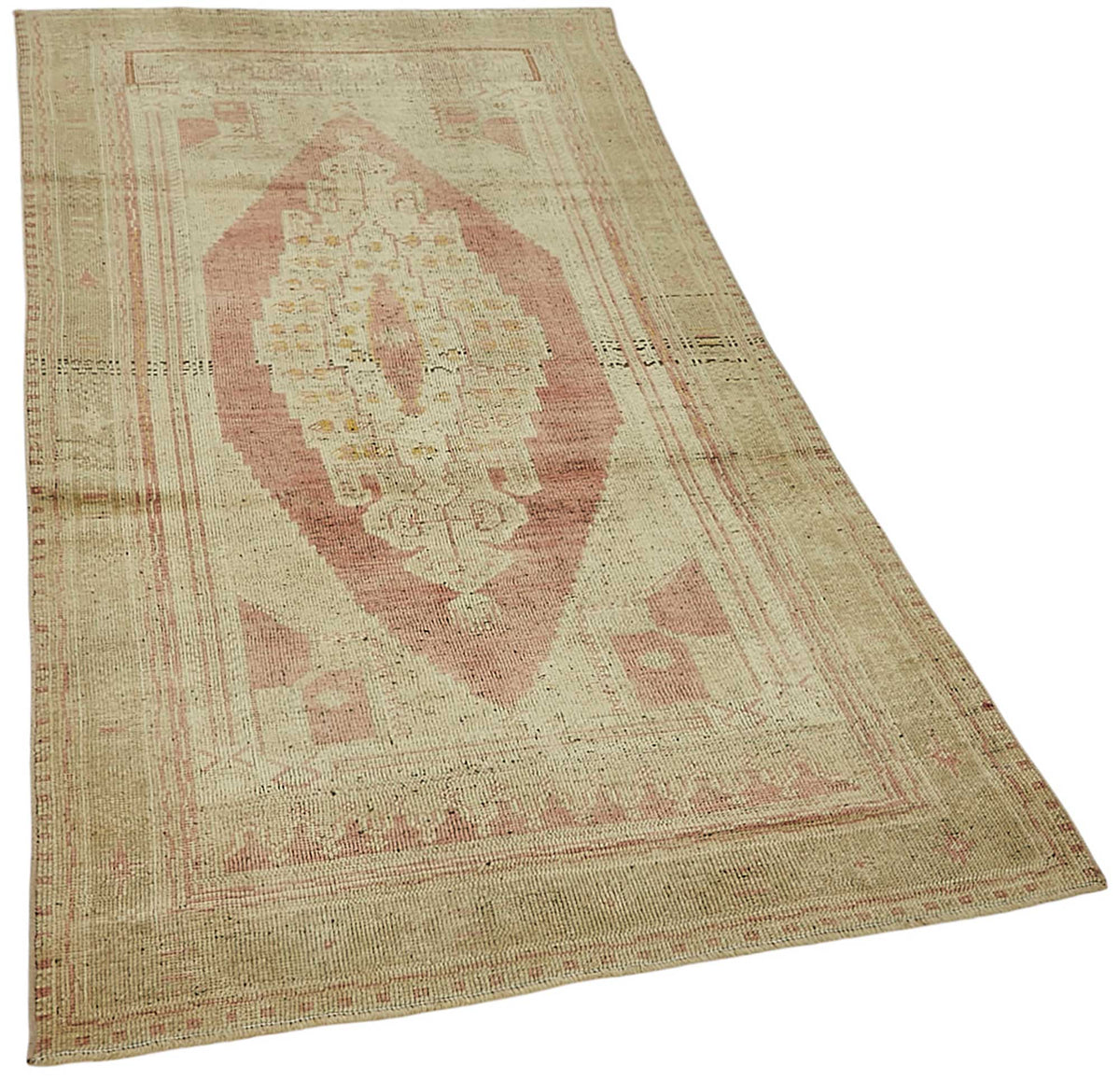 4x7 Hand-Knotted Anatolian Rug - 49970