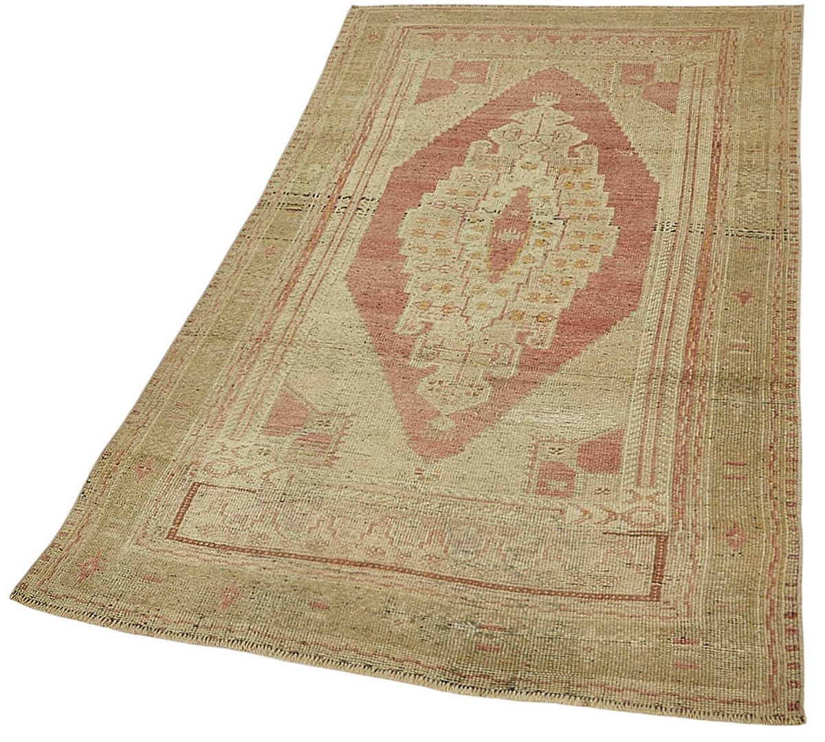 4x7 Hand-Knotted Anatolian Rug - 49970