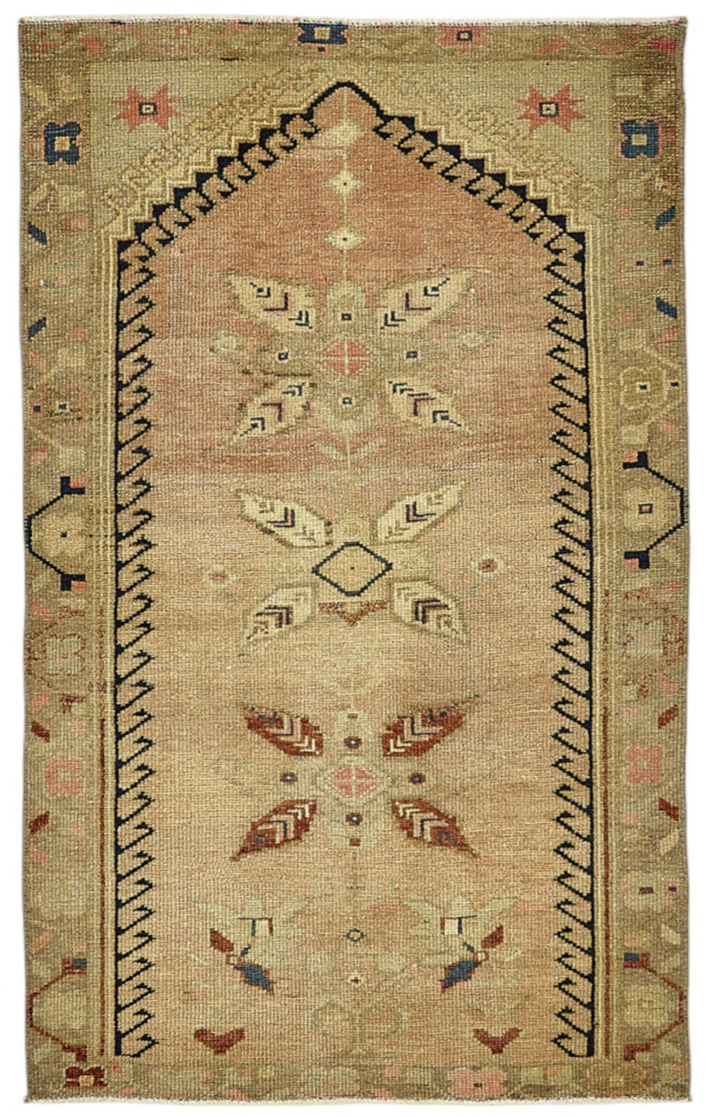 3x4 Beige Small Oriental Rug - 49971