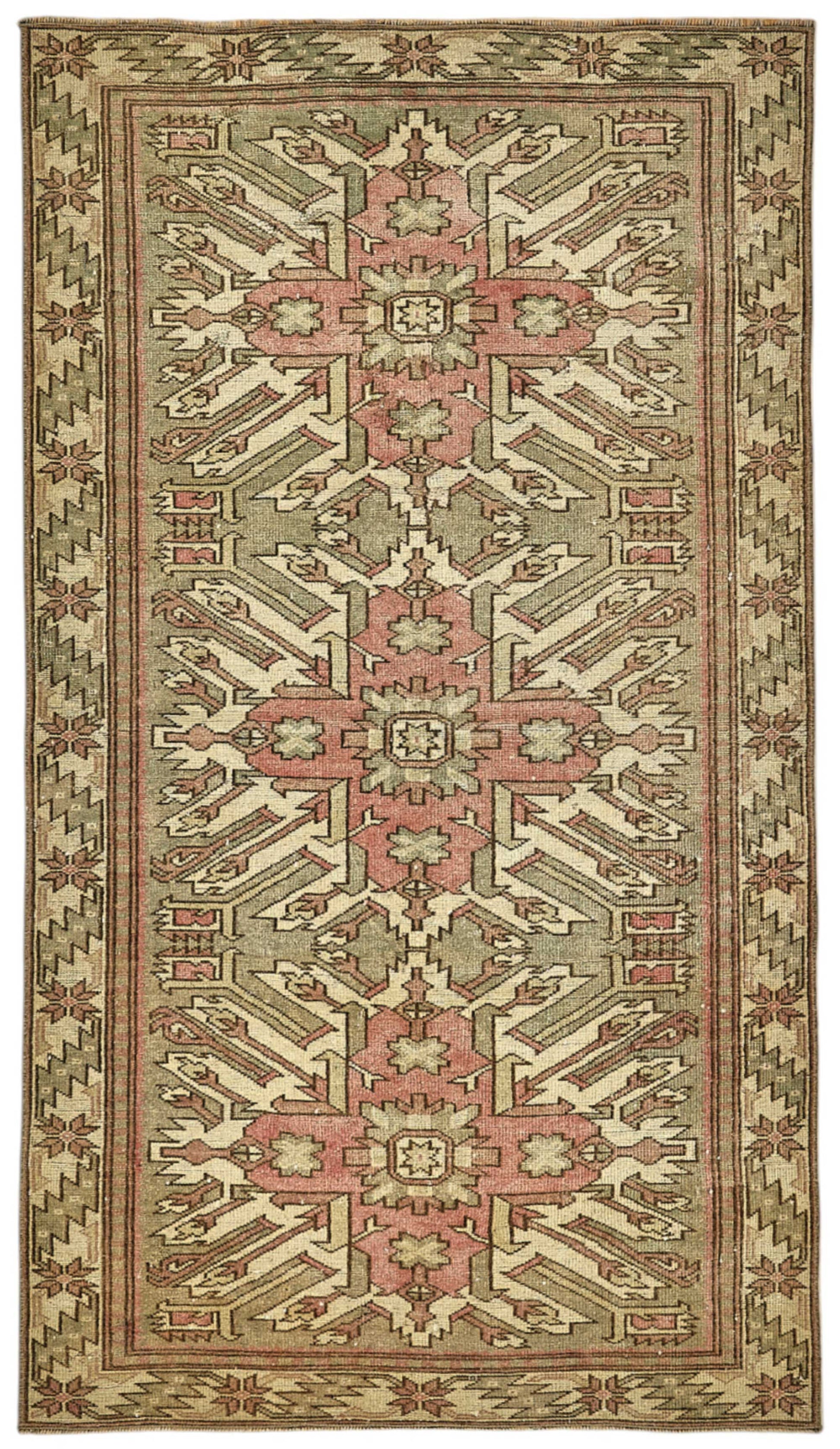 3x6 Beige Small Oriental Rug - 49972