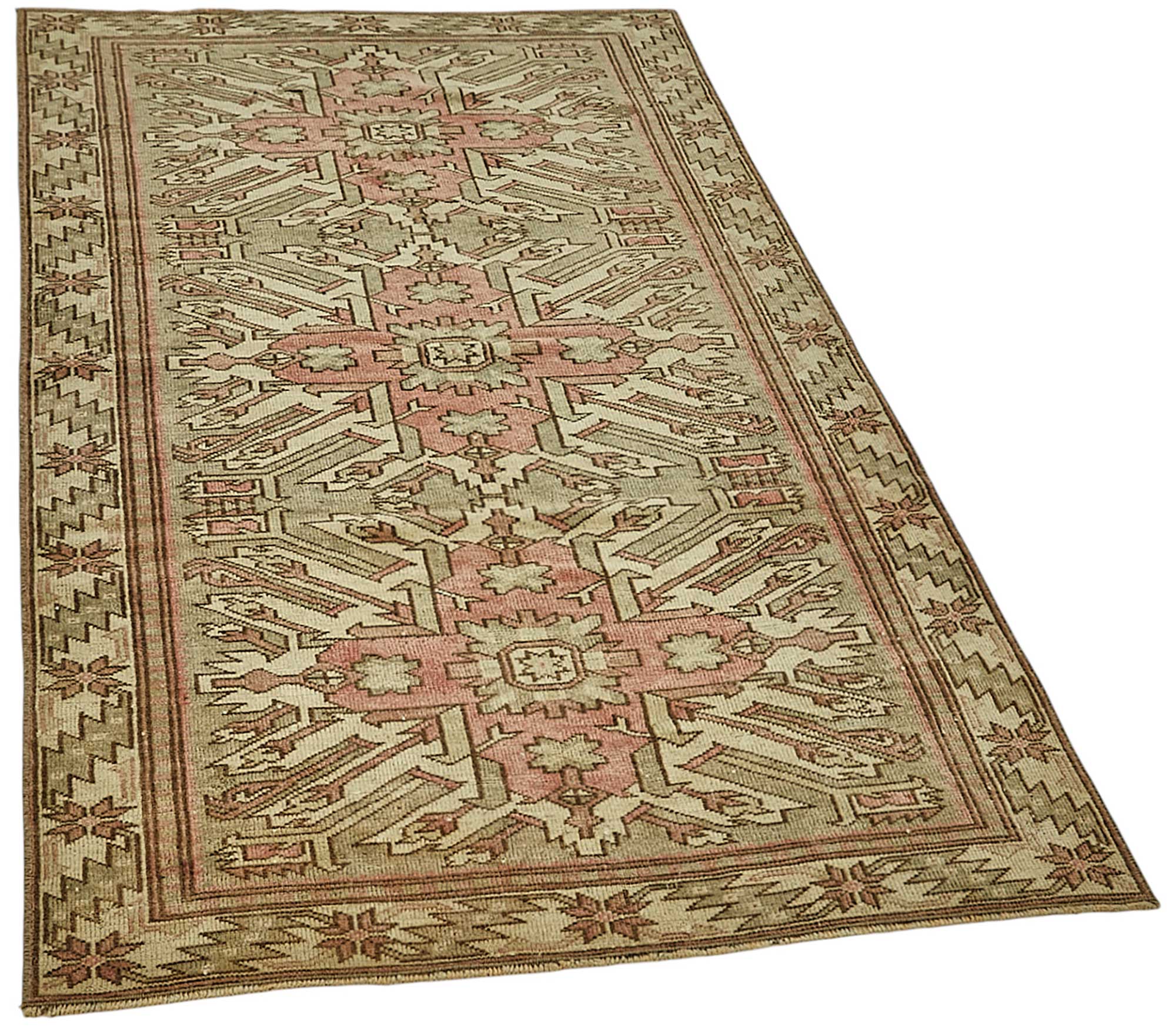 3x6 Beige Small Oriental Rug - 49972
