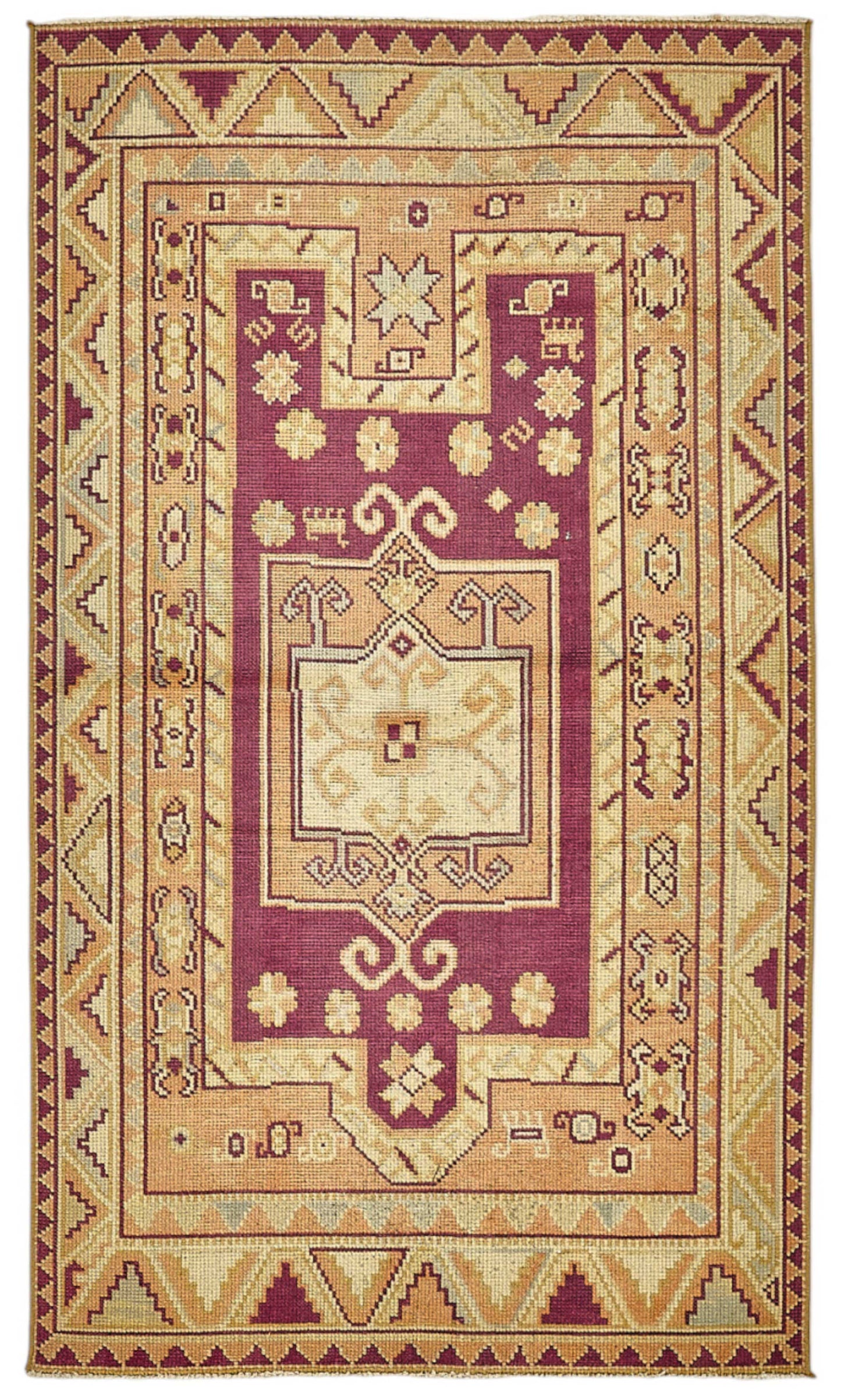 3x5 Beige Small Oriental Rug - 49973