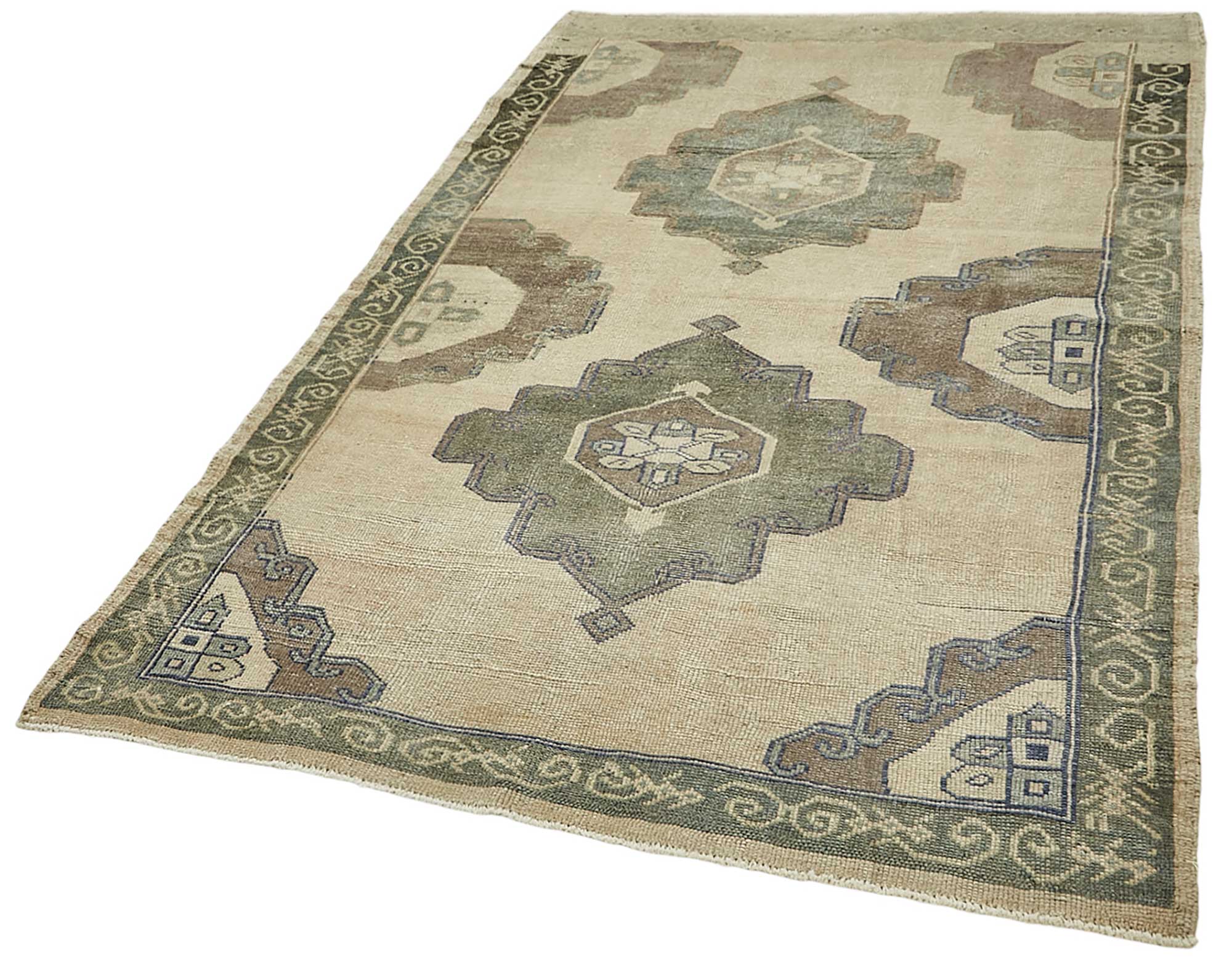 4x7 Beige Small Oriental Rug - 49974