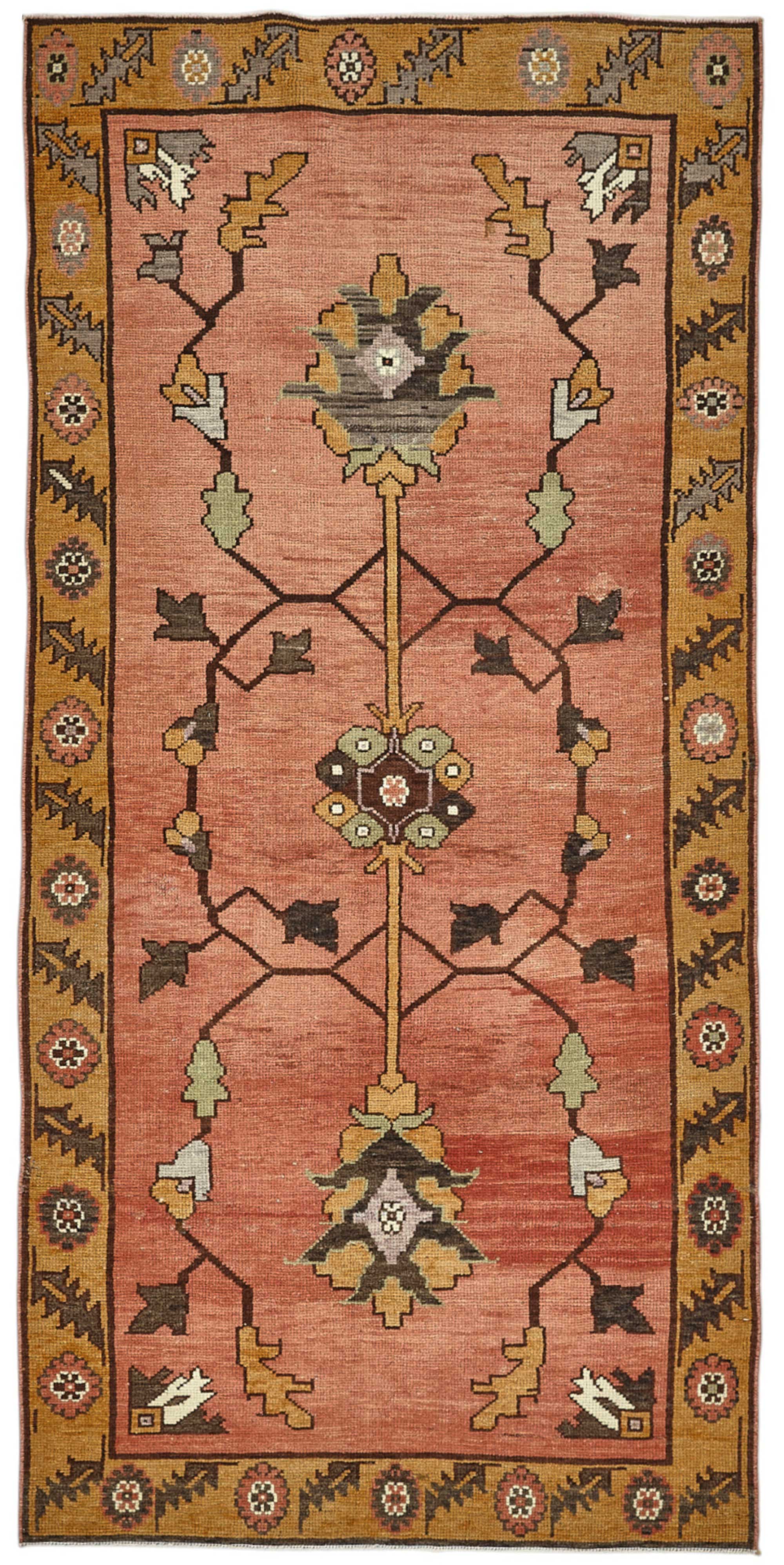 3x7 Beige Small Oriental Rug - 49975