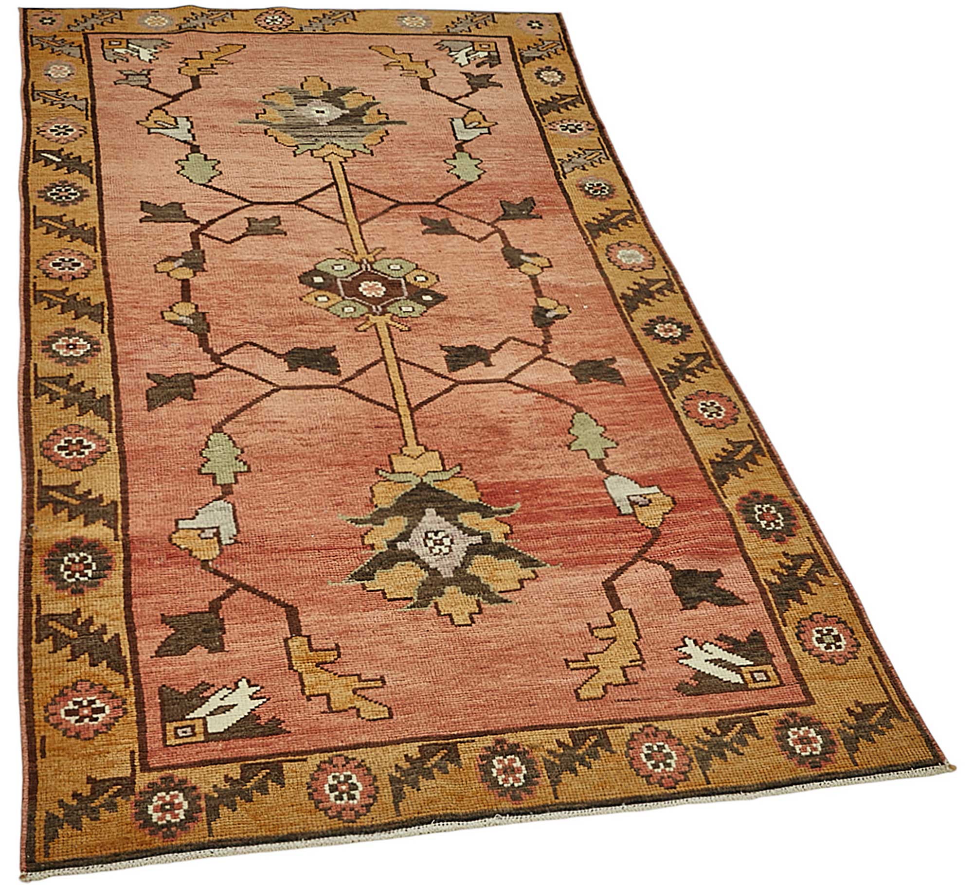 3x7 Beige Small Oriental Rug - 49975