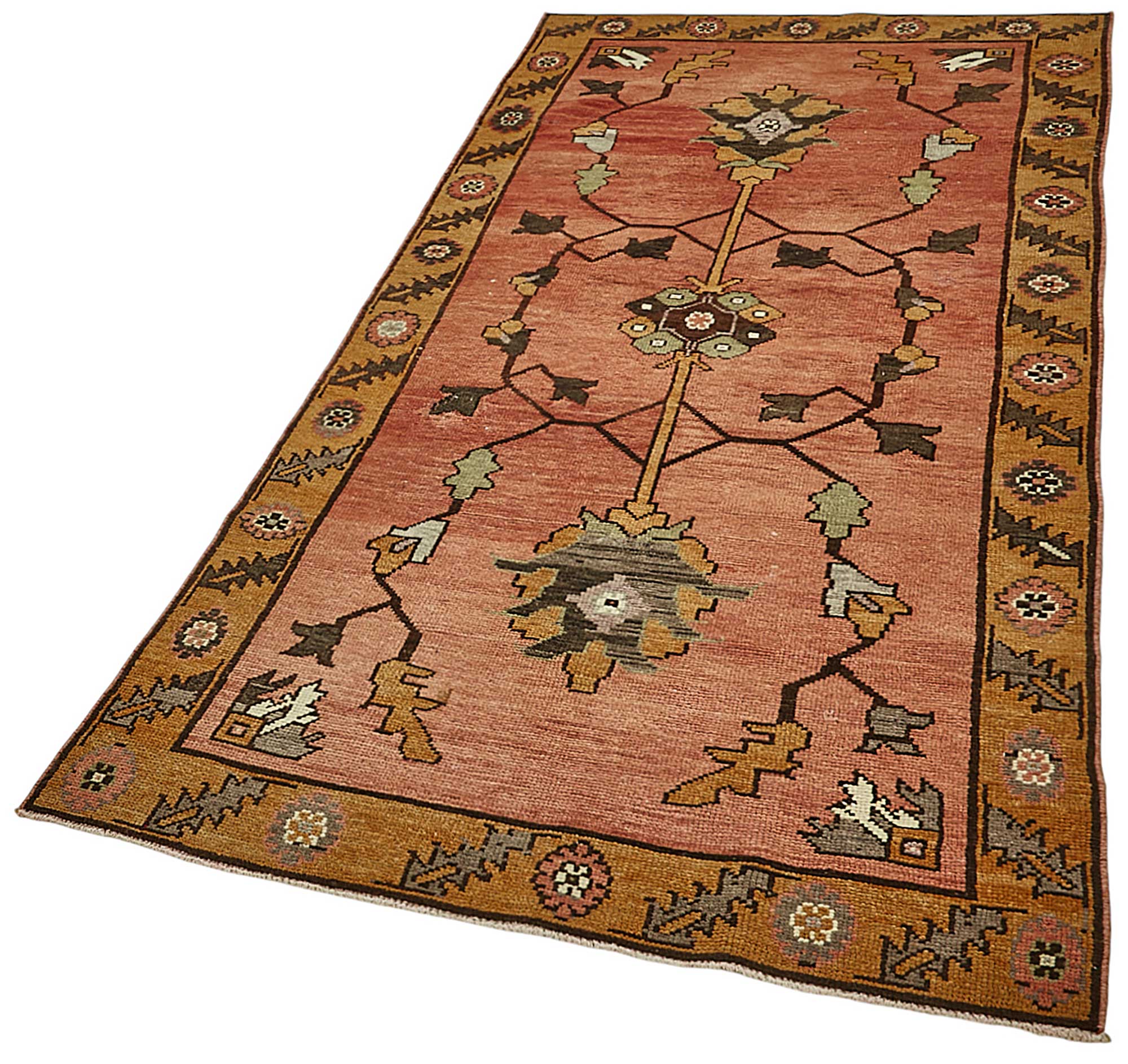 3x7 Beige Small Oriental Rug - 49975