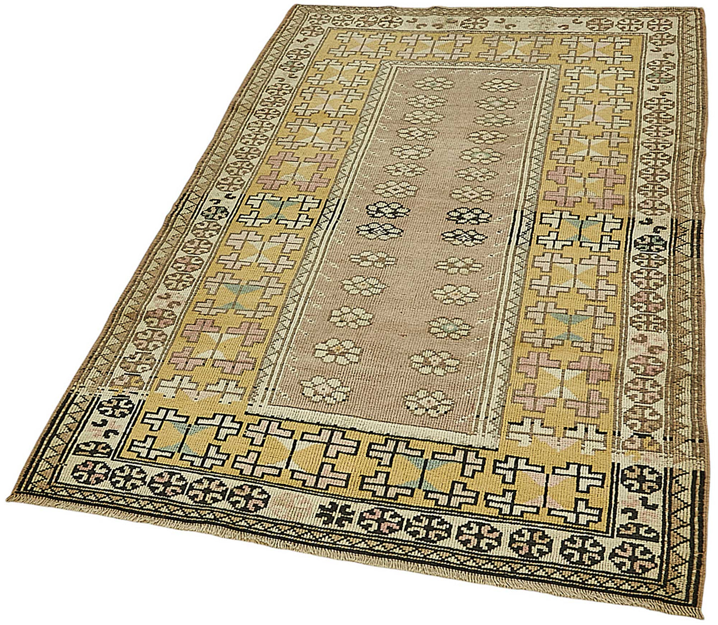 3x5 Beige Small Oriental Rug - 49976