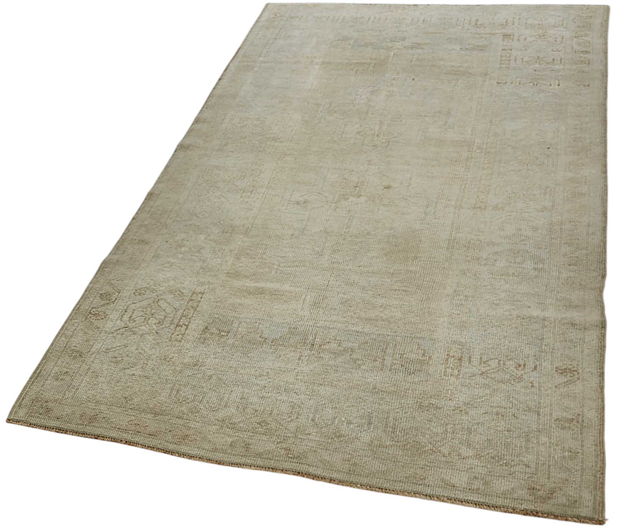 4x8 Beige Small Oriental Rug - 49977