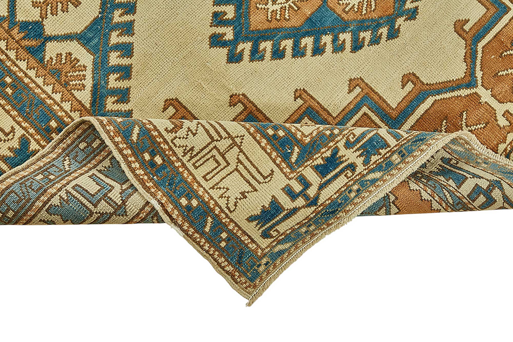 4x7 Beige Small Oriental Rug - 49979