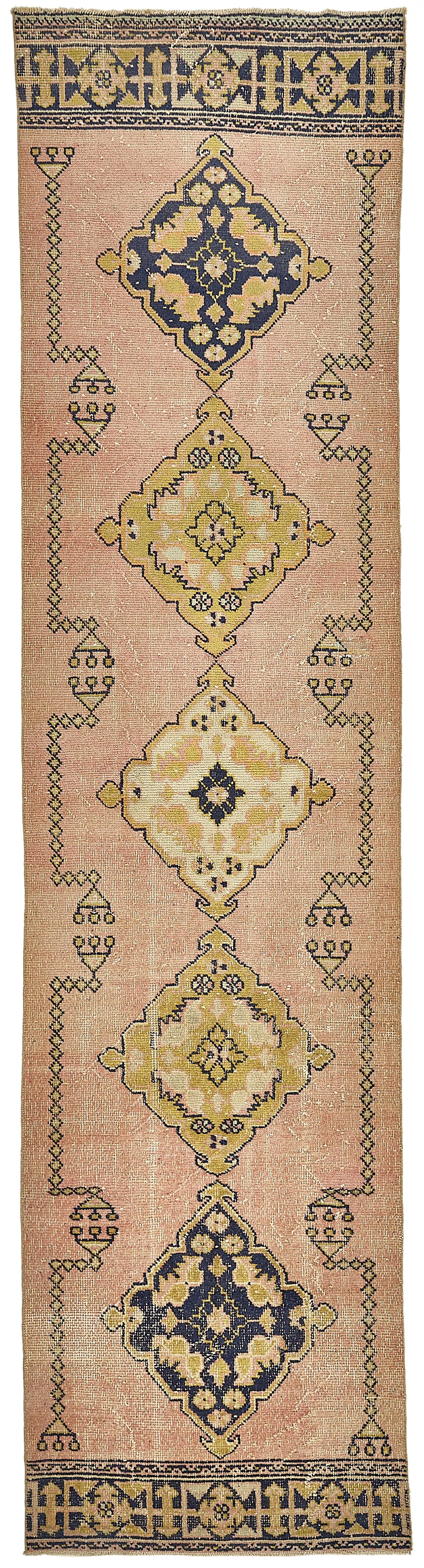 3x12 Beige Anatolian Runner Rug - 49982