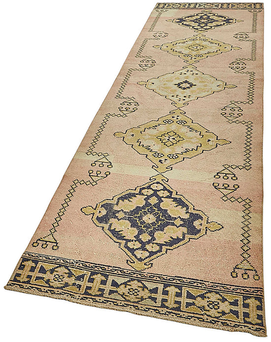 3x12 Beige Anatolian Runner Rug - 49983