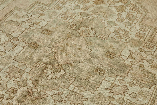 5x10 Beige Handmade Oriental Rug - 49986