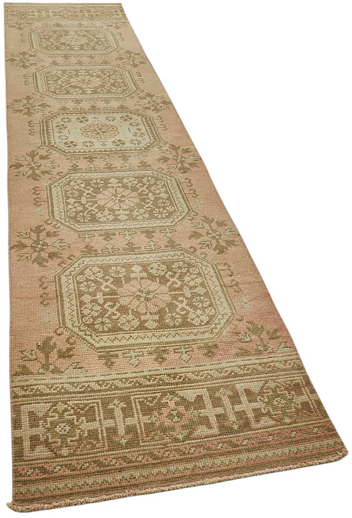 3x12 Beige Anatolian Runner Rug - 49987