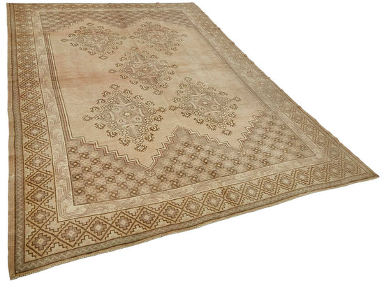 7x10 Beige Anatolian Runner Rug - 49989