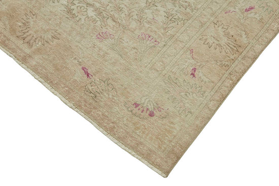 6x10 Beige Handmade Oriental Rug - 49991