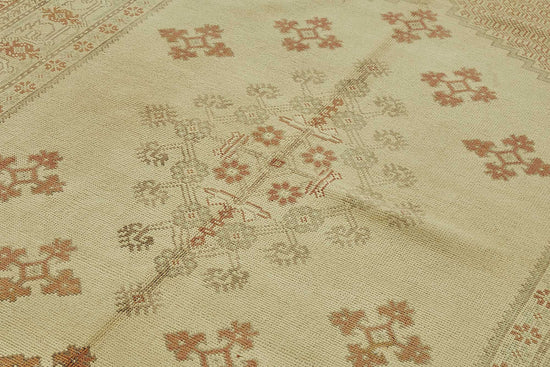6x10 Beige Handmade Oriental Rug - 49993
