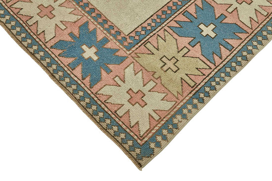 7x10 Beige Handmade Oriental Rug - 49995