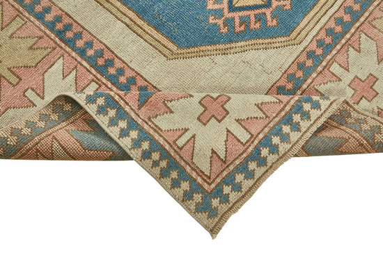 7x10 Beige Handmade Oriental Rug - 49995