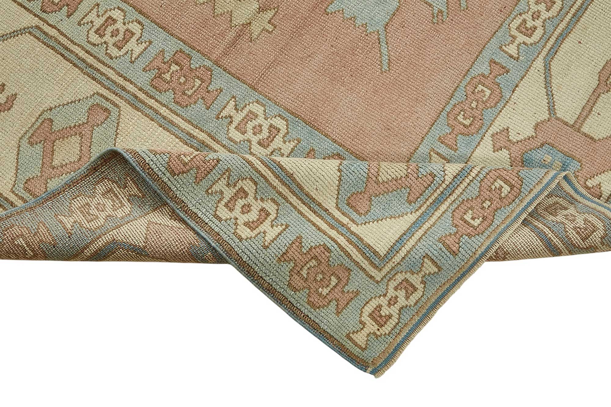 7x9 Beige Handmade Oriental Rug - 49996