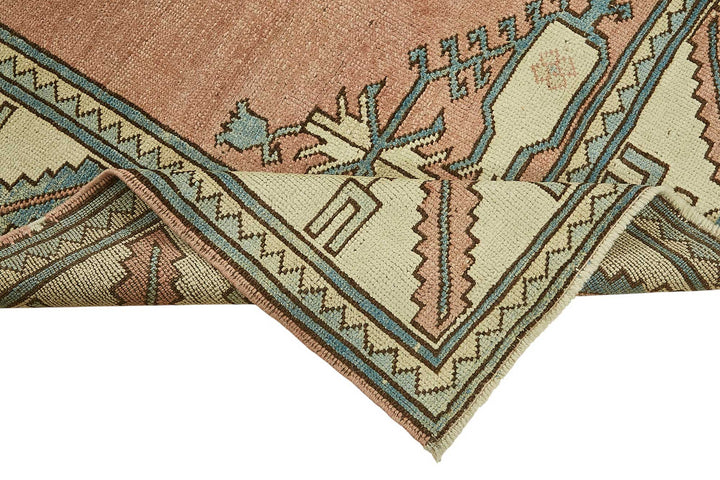 6x8 Beige Handmade Oriental Rug - 49997