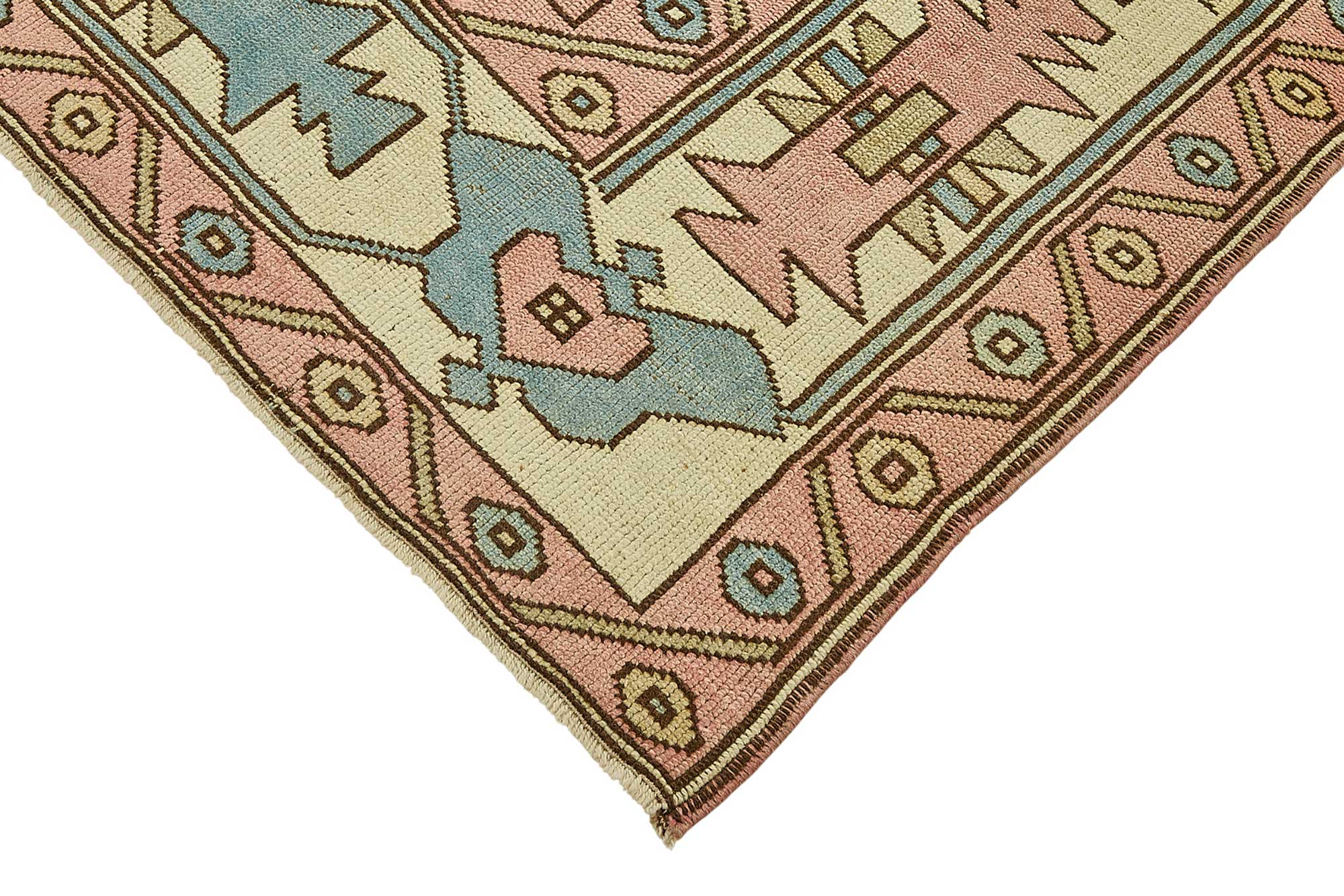 7x9 Beige Handmade Oriental Rug - 49999