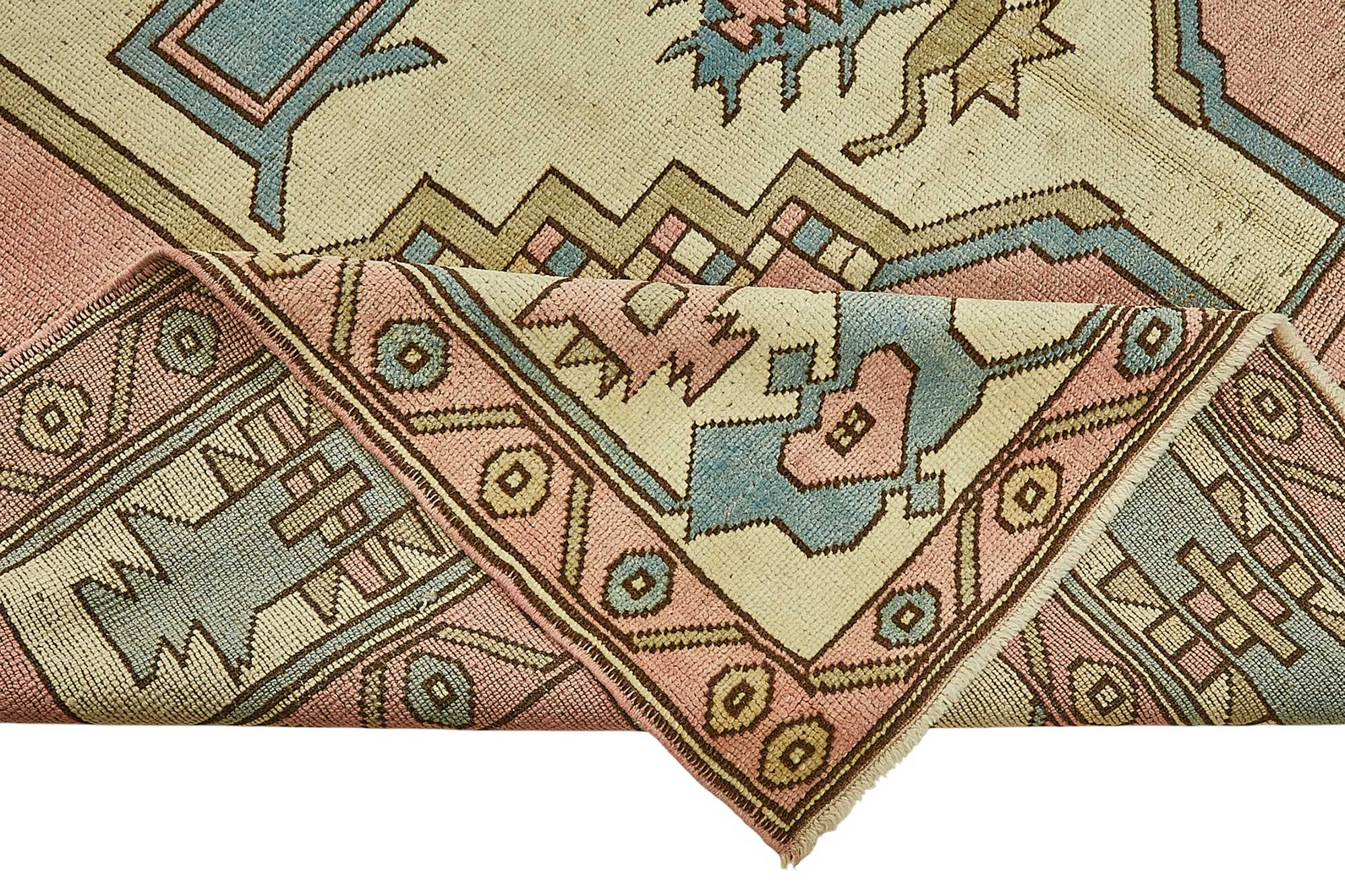 7x9 Beige Handmade Oriental Rug - 49999