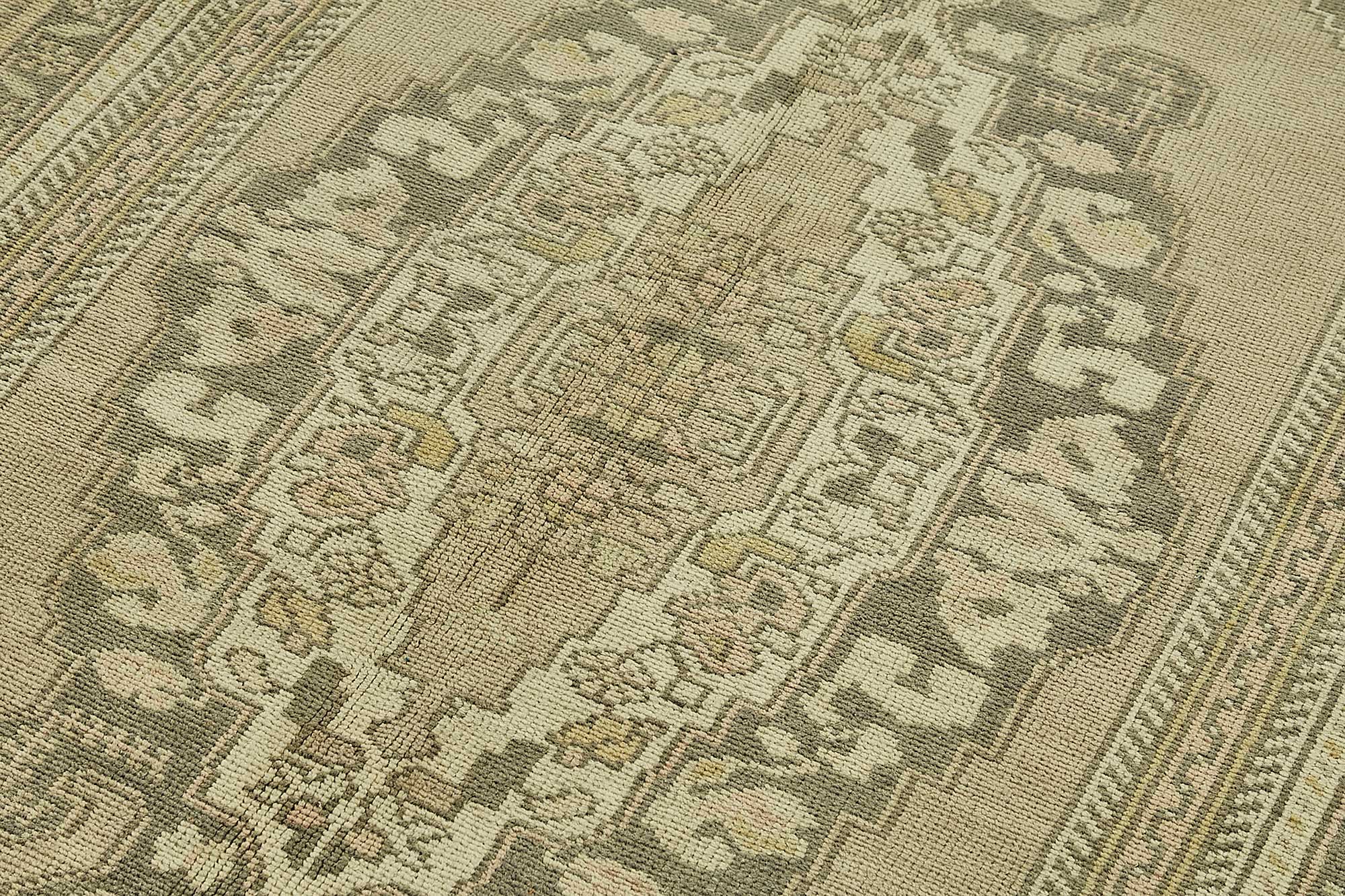 5x9 Beige Handmade Oriental Rug - 50000