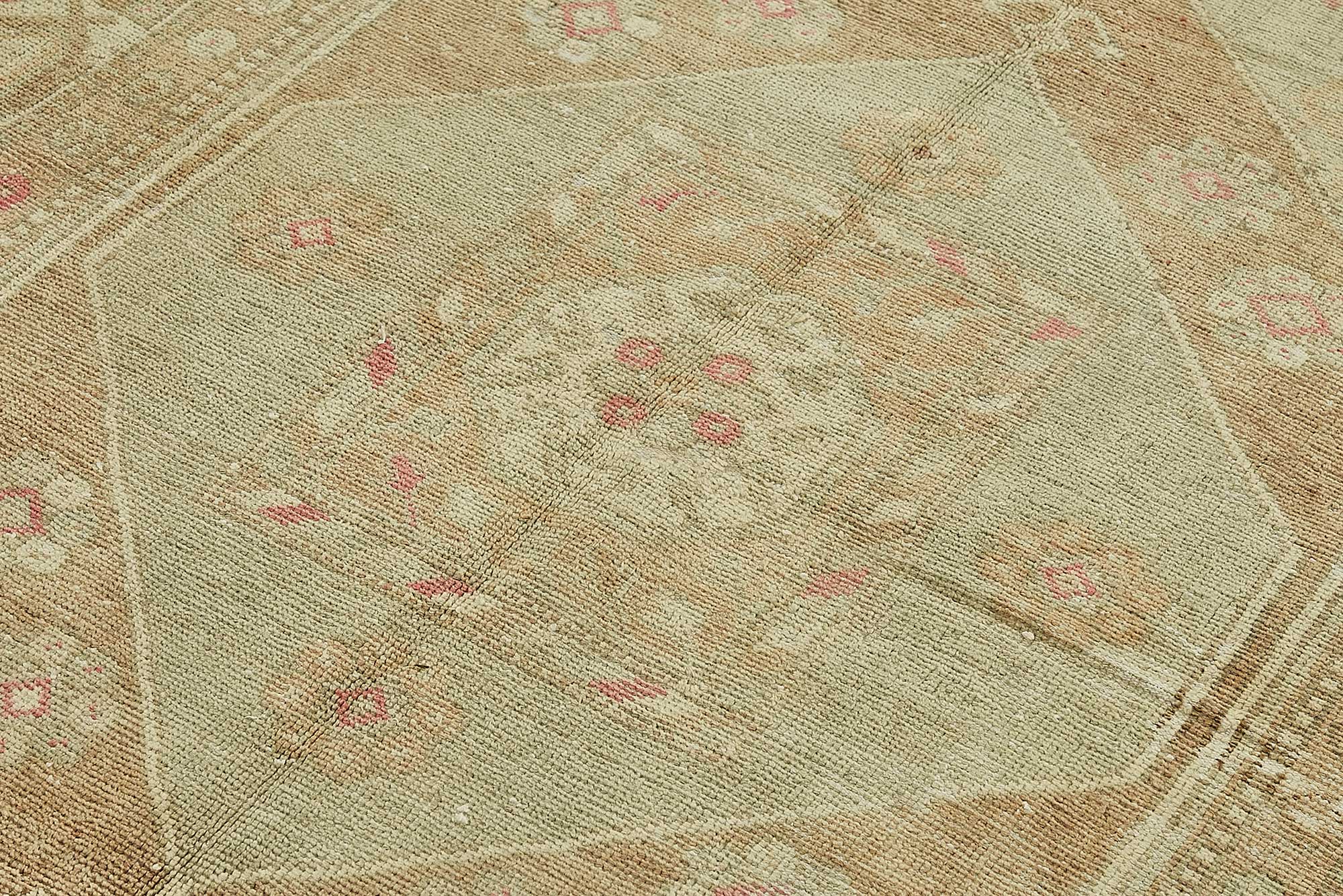 6x8 Beige Handmade Oriental Rug - 50001