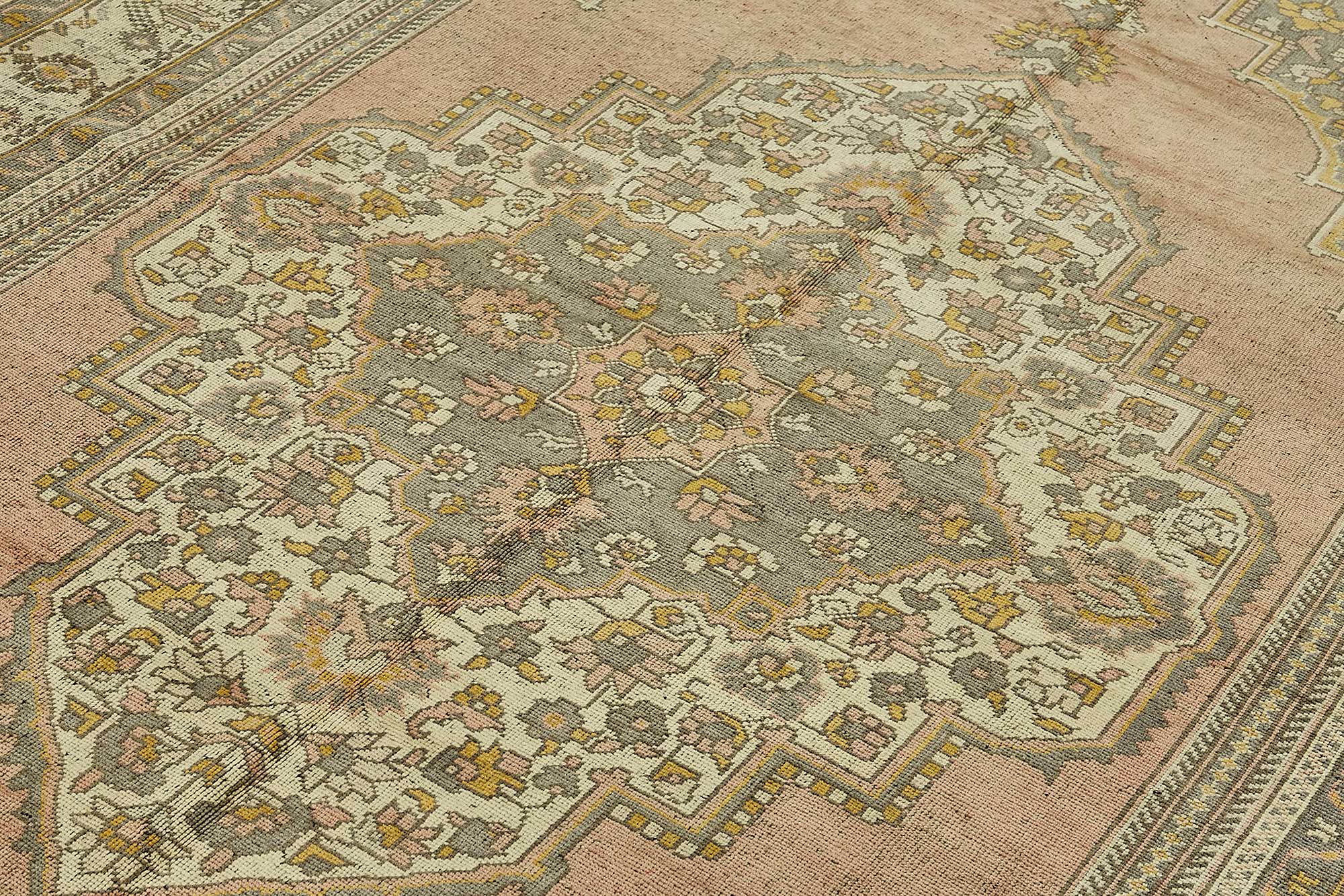 7x11 Beige Handmade Oriental Rug - 50002