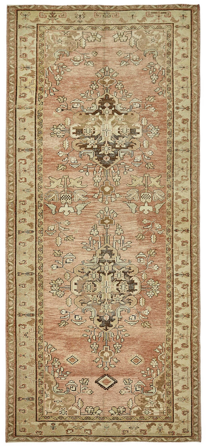 5x11 Beige Handmade Oriental Rug - 50007