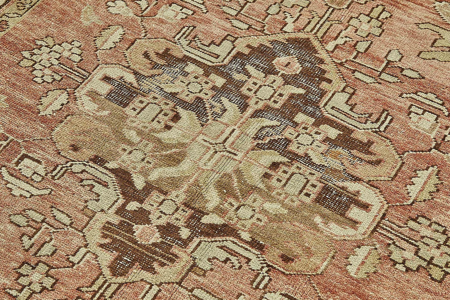 5x11 Beige Handmade Oriental Rug - 50007