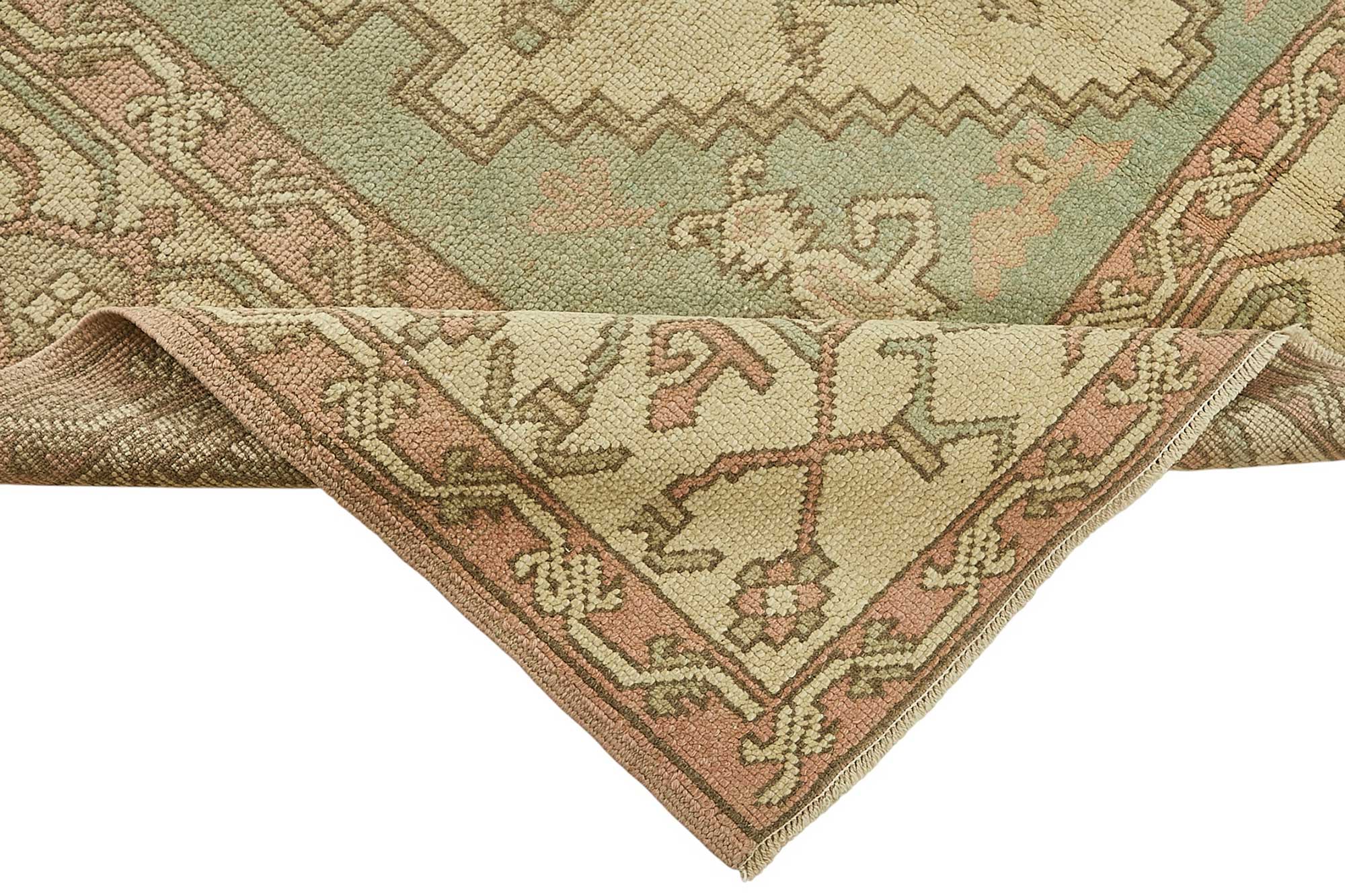 5x8 Beige Handmade Oriental Rug - 50008