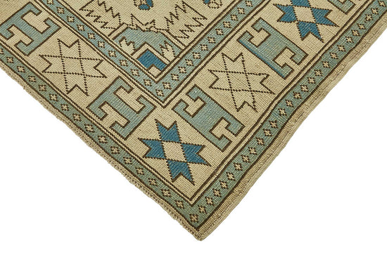 6x8 Beige Handmade Oriental Rug - 50010