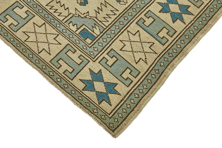 6x8 Beige Handmade Oriental Rug - 50010
