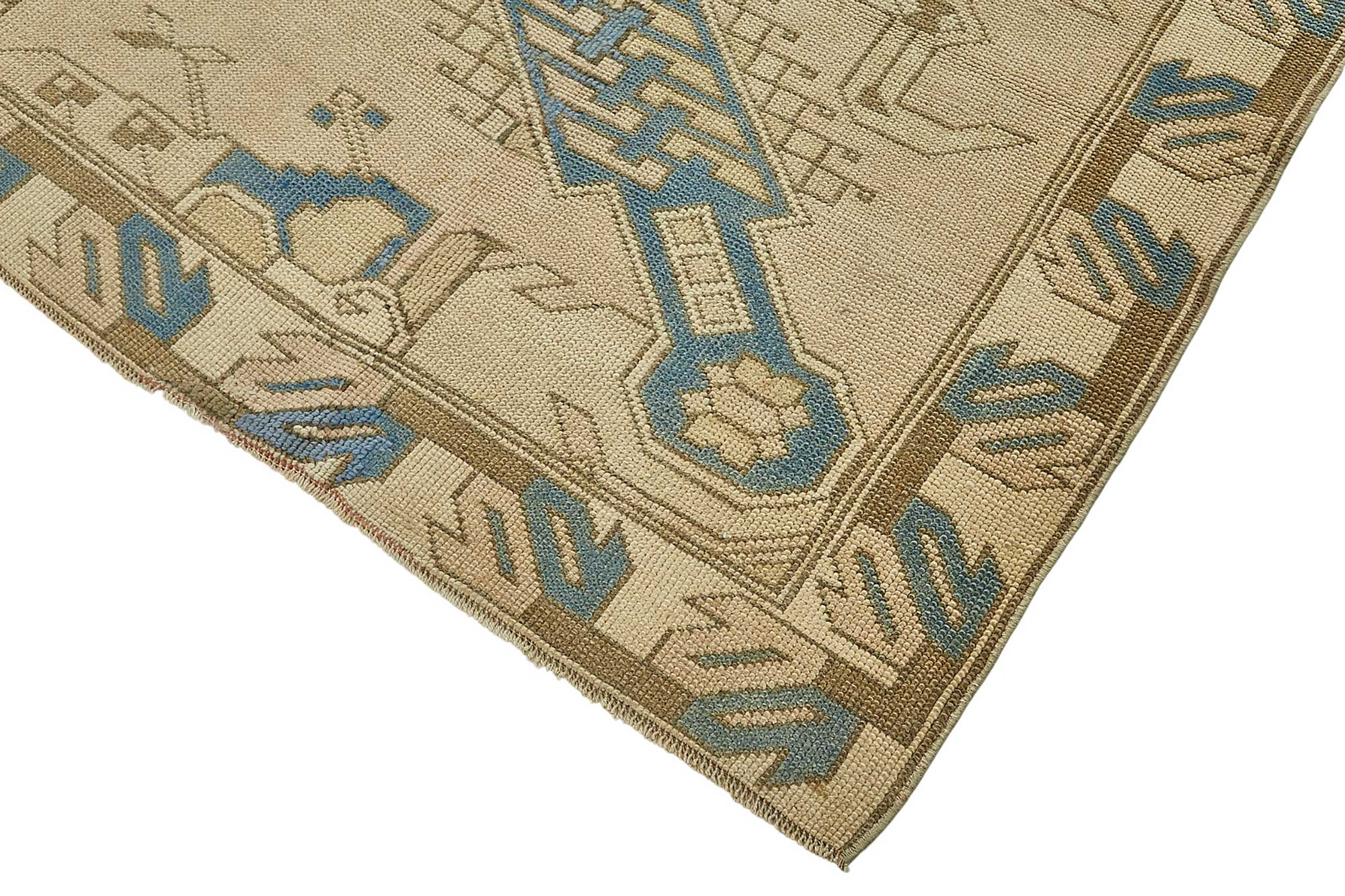8x10 Beige Handmade Oriental Rug - 50014
