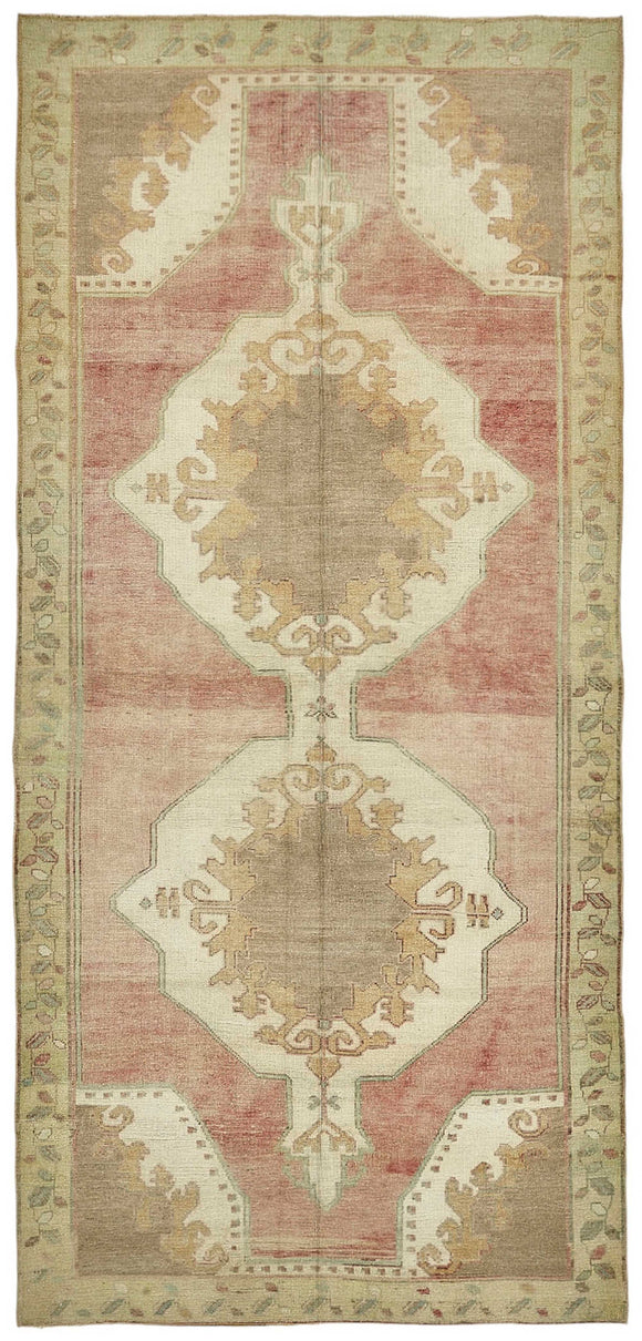 5x10 Beige Handmade Oriental Rug - 50015