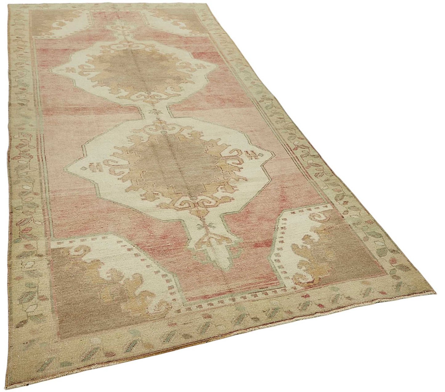 5x10 Beige Handmade Oriental Rug - 50015