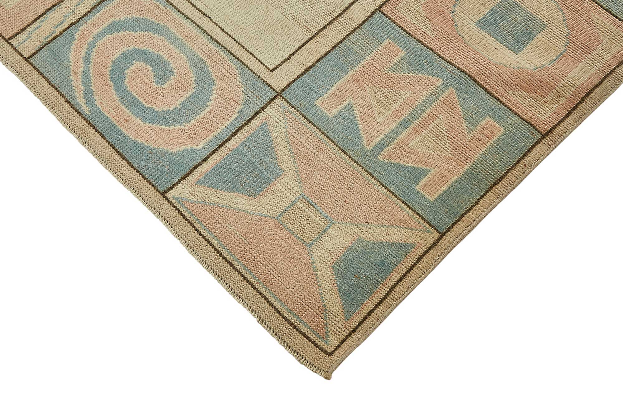 6x8 Beige Handmade Oriental Rug - 50017