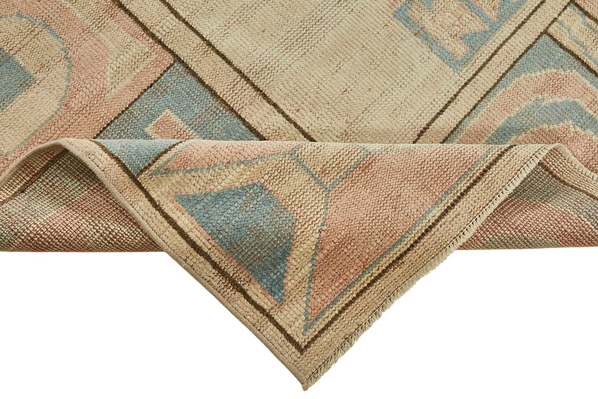 6x8 Beige Handmade Oriental Rug - 50017