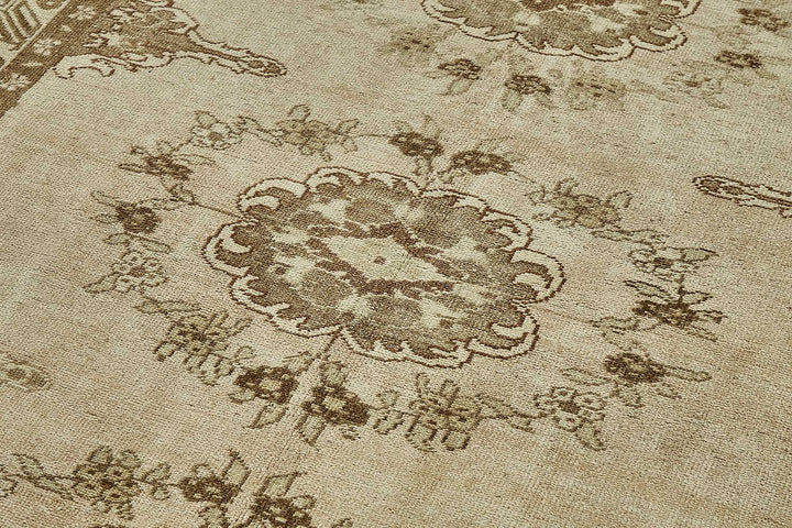5x10 Beige Handmade Oriental Rug - 50018