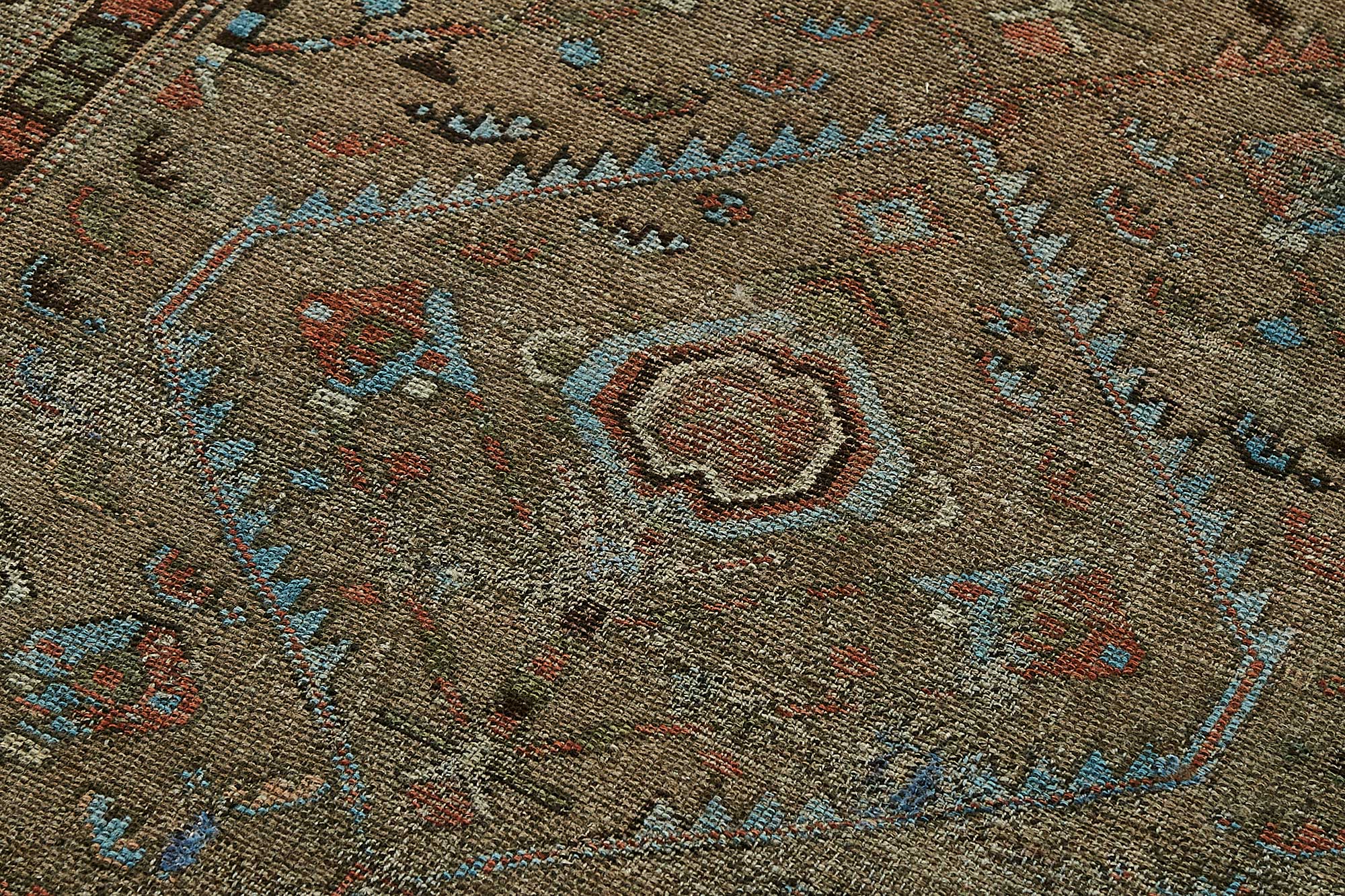 4x6 Antique Persian Bakhtiari Rug - 50021