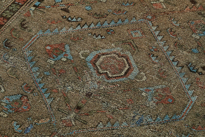 4x6 Antique Persian Bakhtiari Rug - 50021