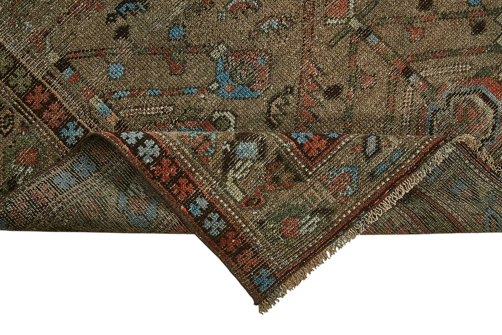 4x6 Antique Persian Bakhtiari Rug - 50021