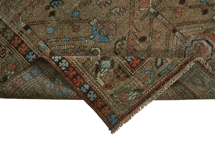 4x6 Antique Persian Bakhtiari Rug - 50021