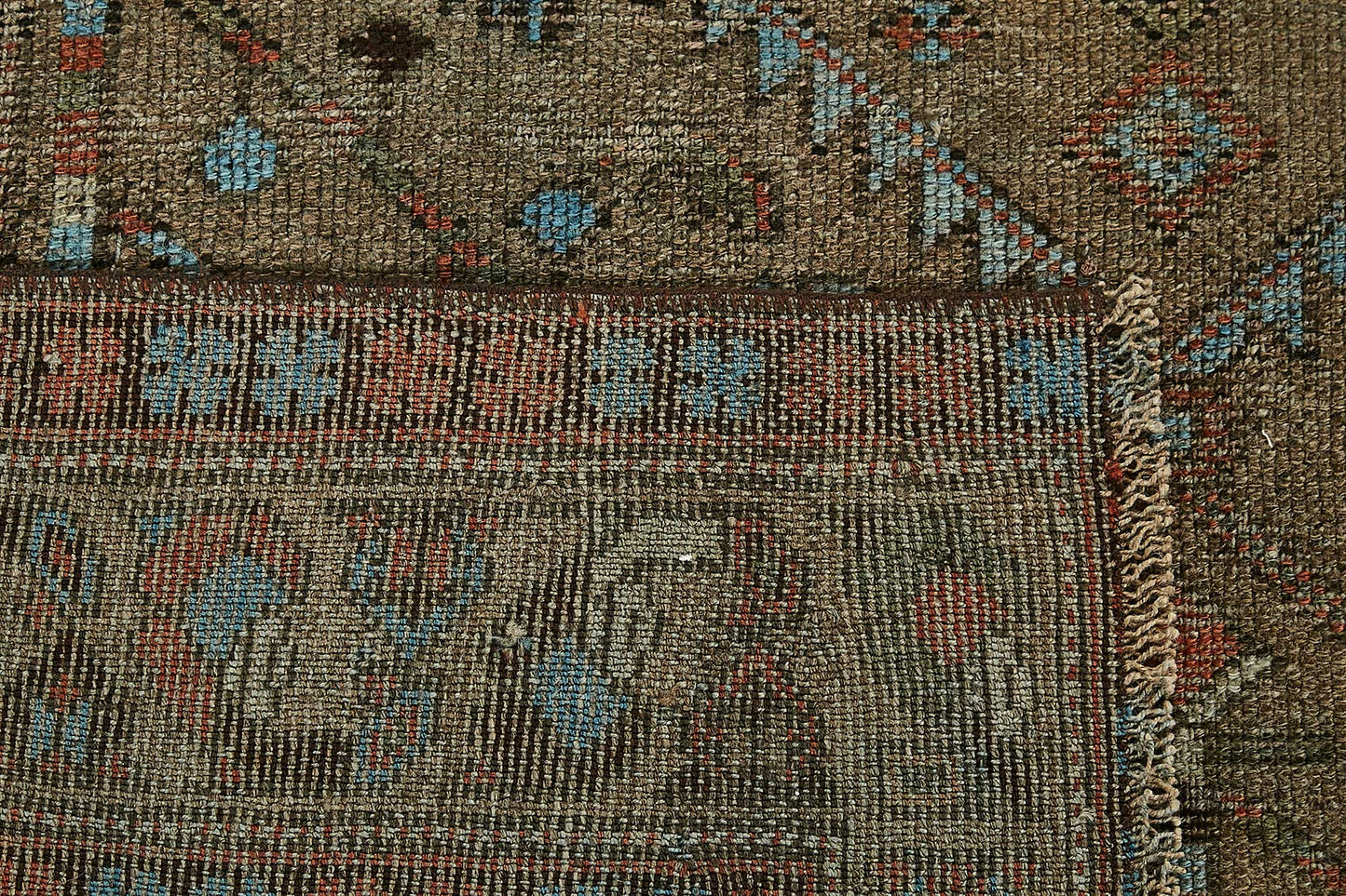 4x6 Antique Persian Bakhtiari Rug - 50021