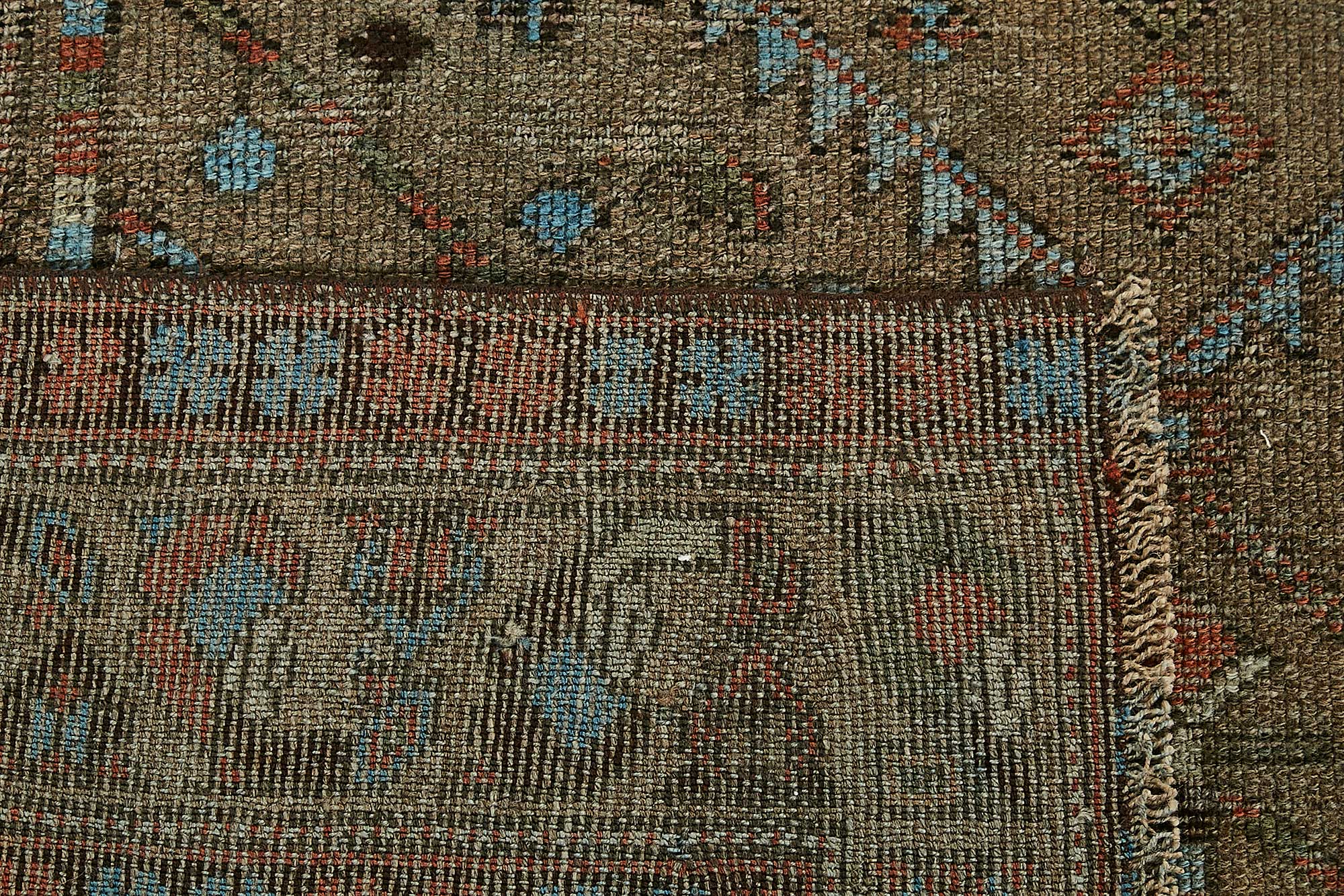 4x6 Antique Persian Bakhtiari Rug - 50021